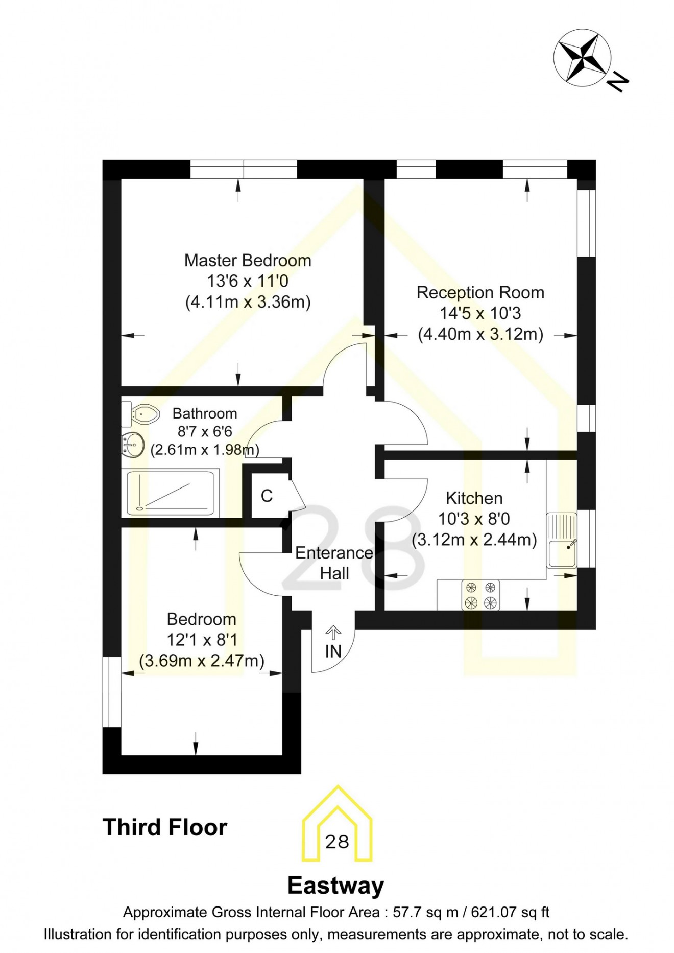 Floorplan for Eastway, E9