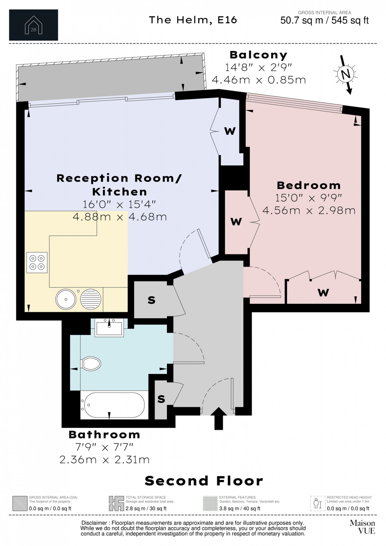 Floorplan for Basin Approach, E16
