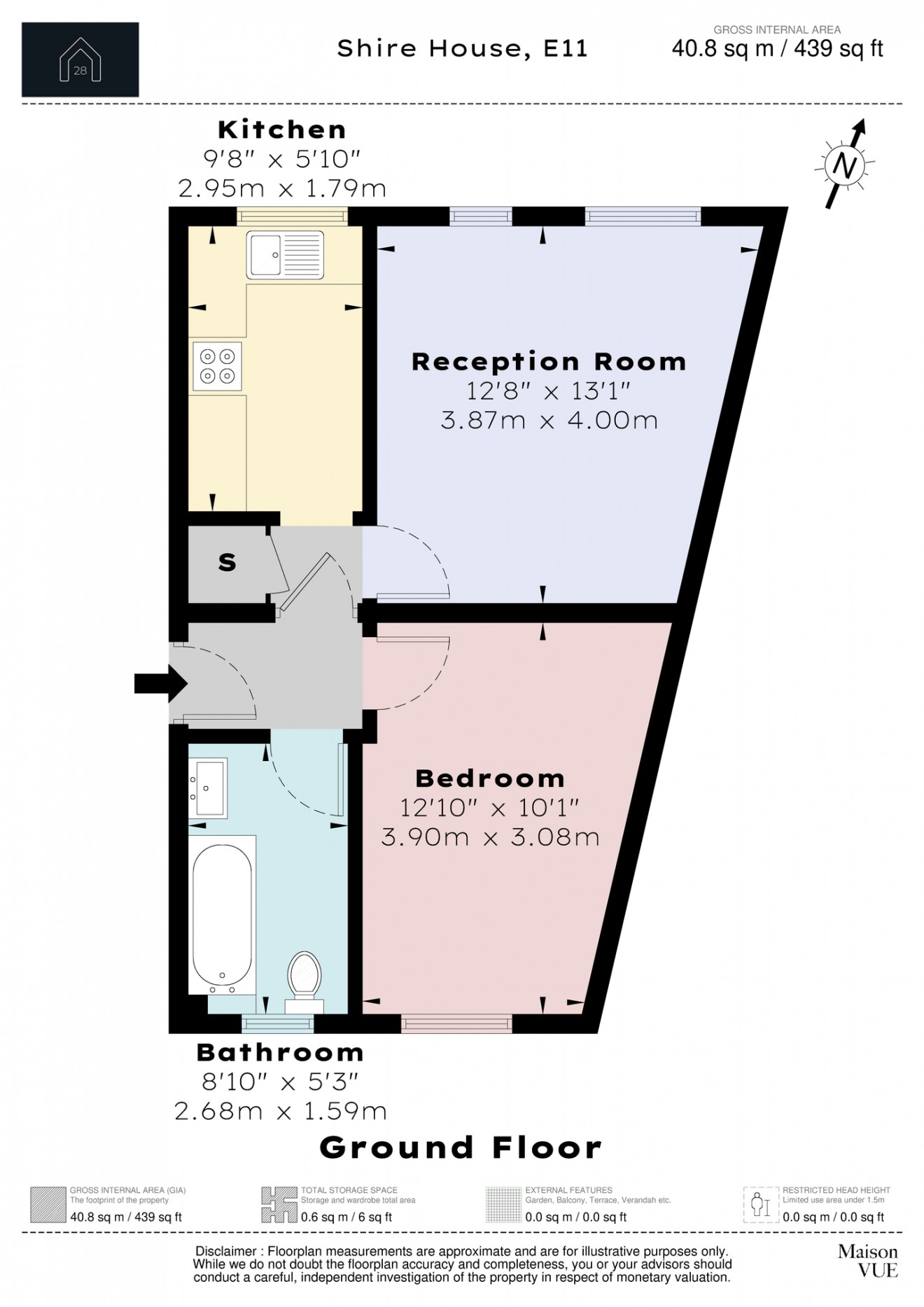 Floorplan for Harrow Road, E11